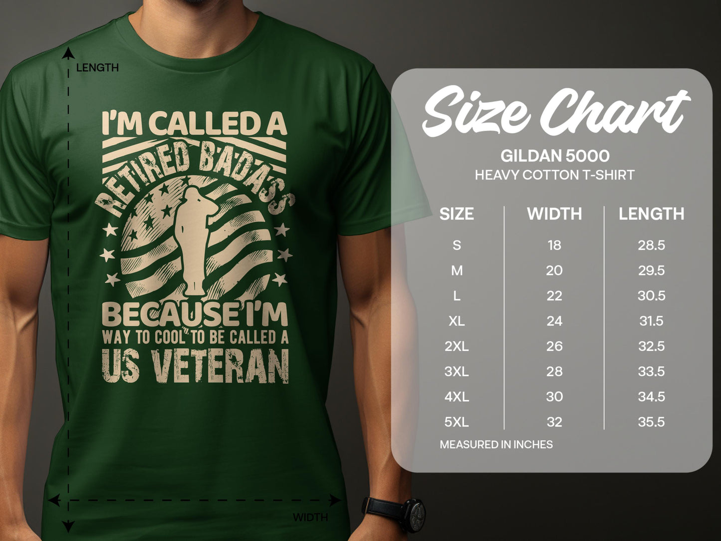I'm Called a Retired Badass US Veteran T-Shirt product