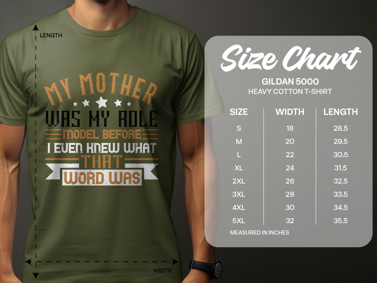 My Mother Was My Role Model Graphic T-shirt product