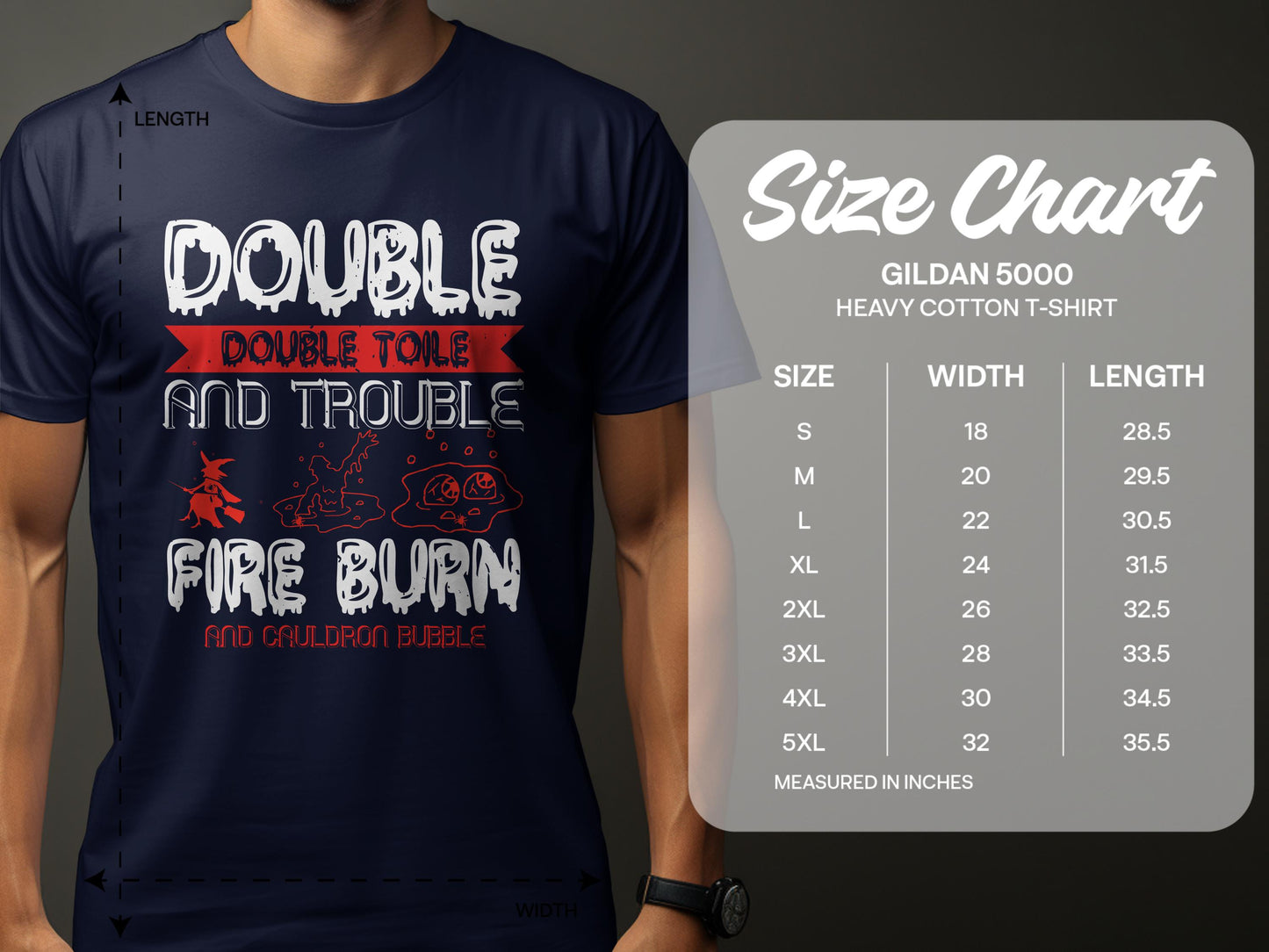 Double Trouble Fire Burn Cauldron Bubble T-shirt product