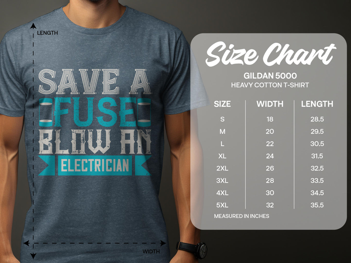 Save A Fuse Blow An Electrician T-Shirt product type
