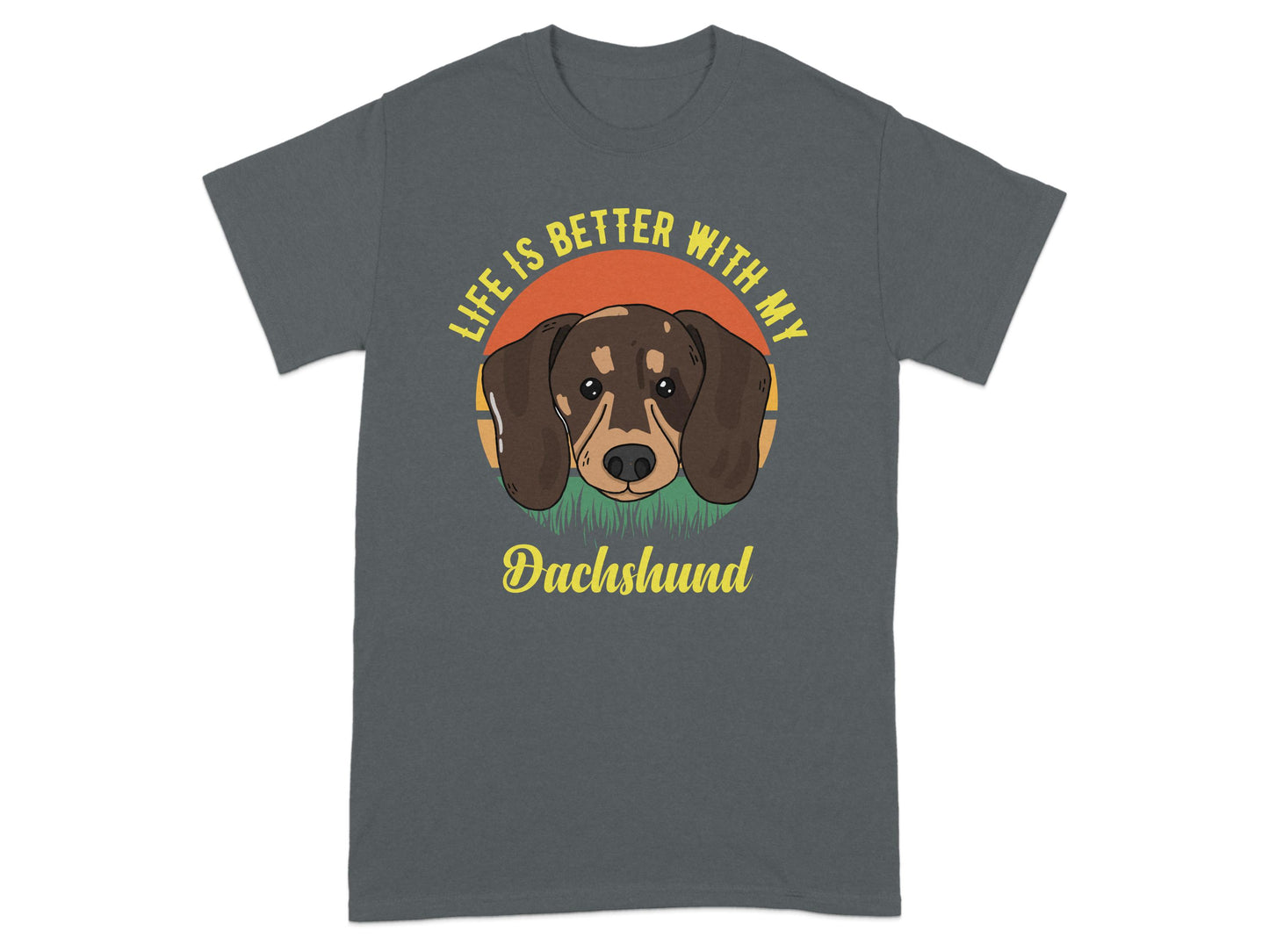 Life Is Better With My Dachshund Graphic T-Shirt product