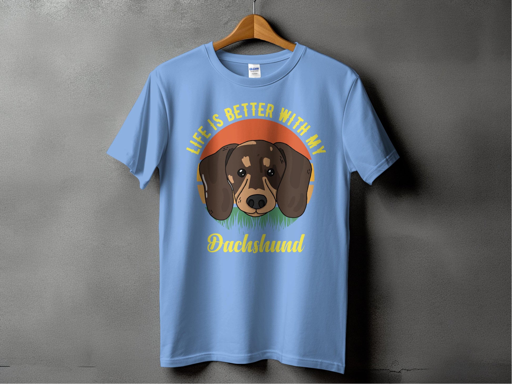 Life is better with my Dachshund t-shirt product