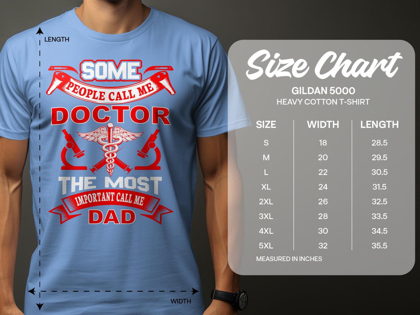 Some People Call Me Doctor Dad T-Shirt Product