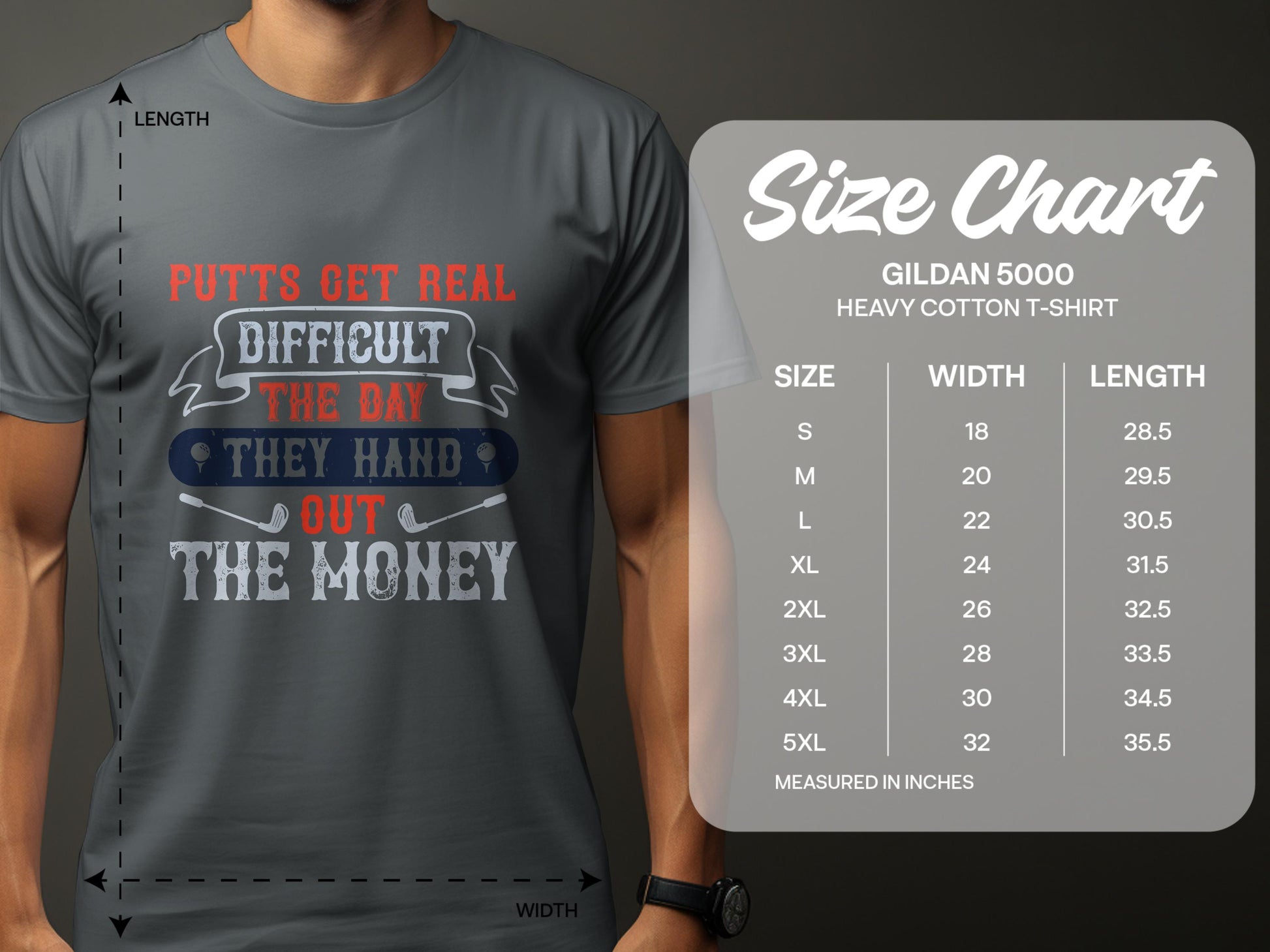 Challenging Golf Quote T-Shirt for Enthusiasts product