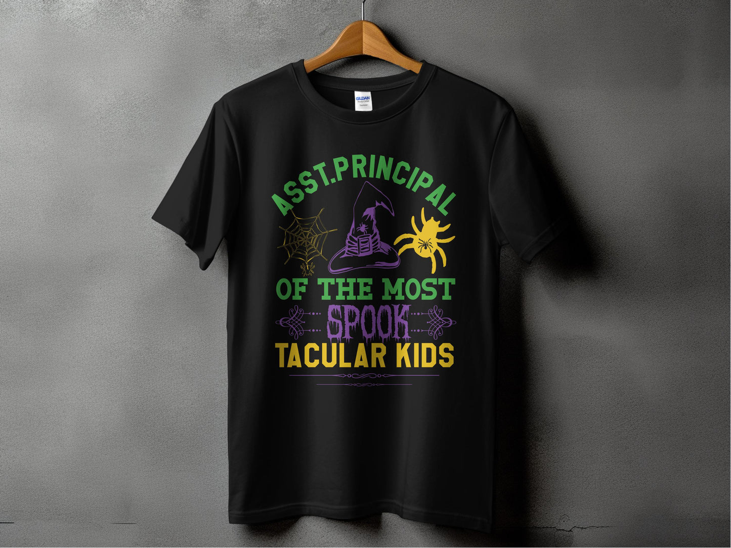 Halloween Themed Funny Assistant Principal T-Shirt product type