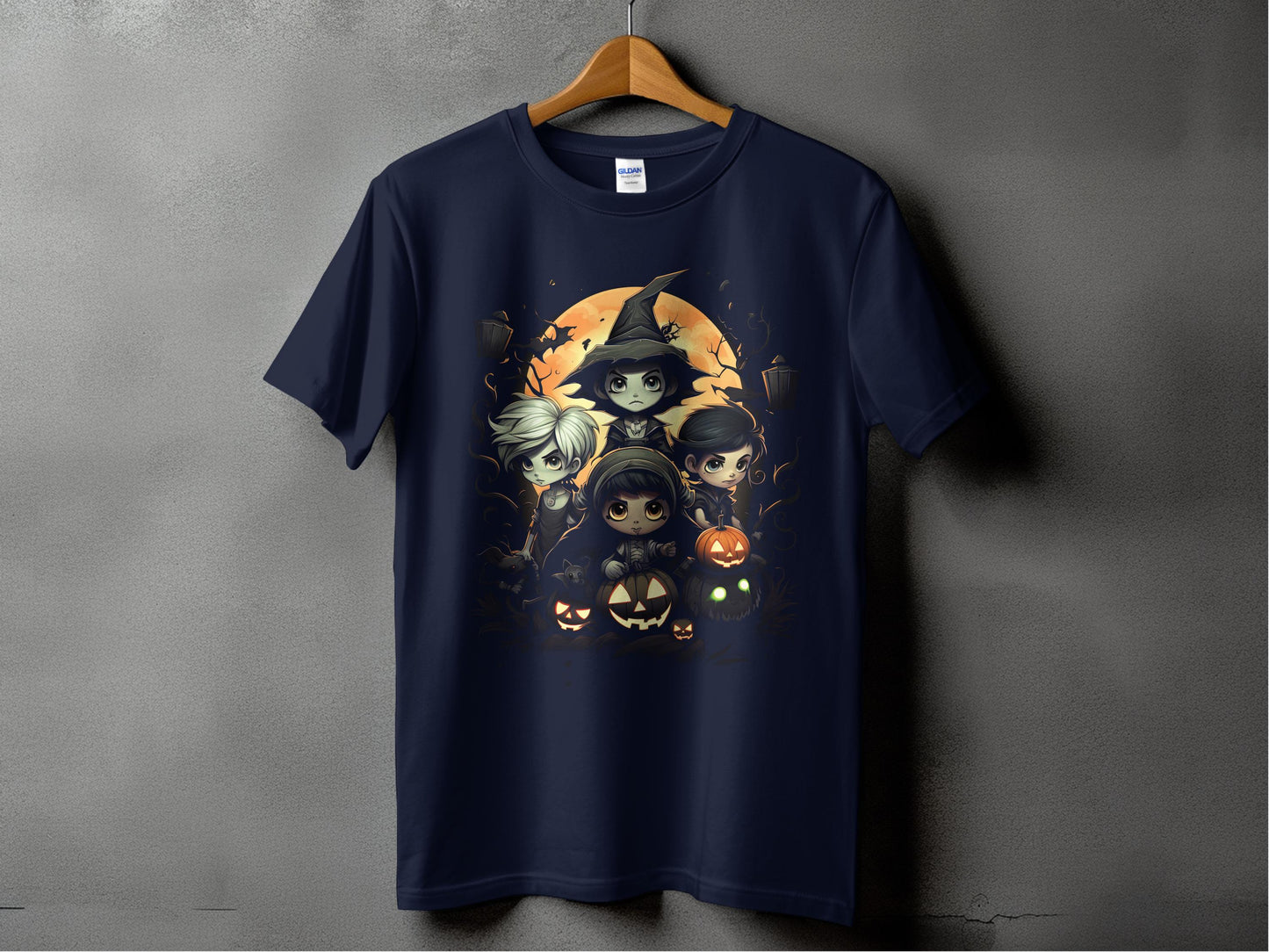 Cute Halloween Themed Characters T-Shirt product