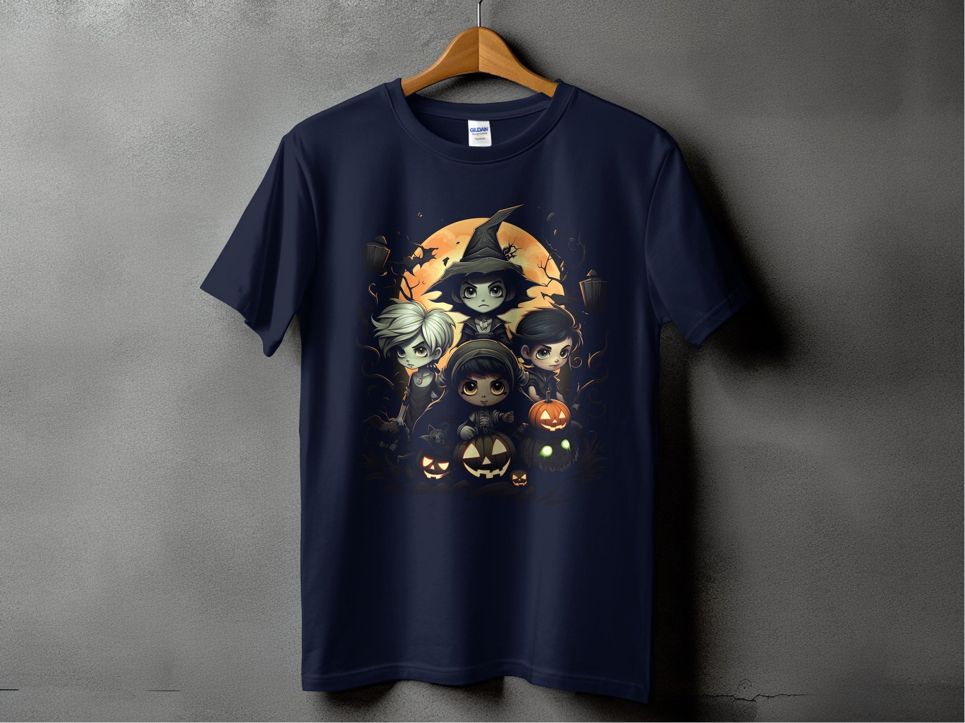 Cute Halloween Themed Characters T-Shirt product