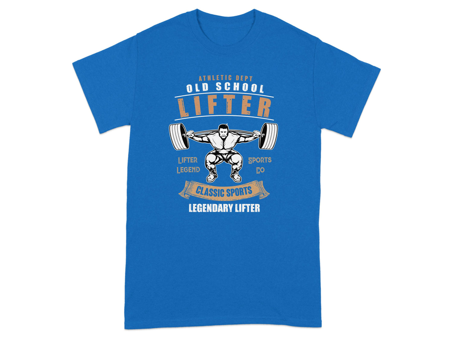 Old School Lifter Legendary Classic Sports T-shirt product