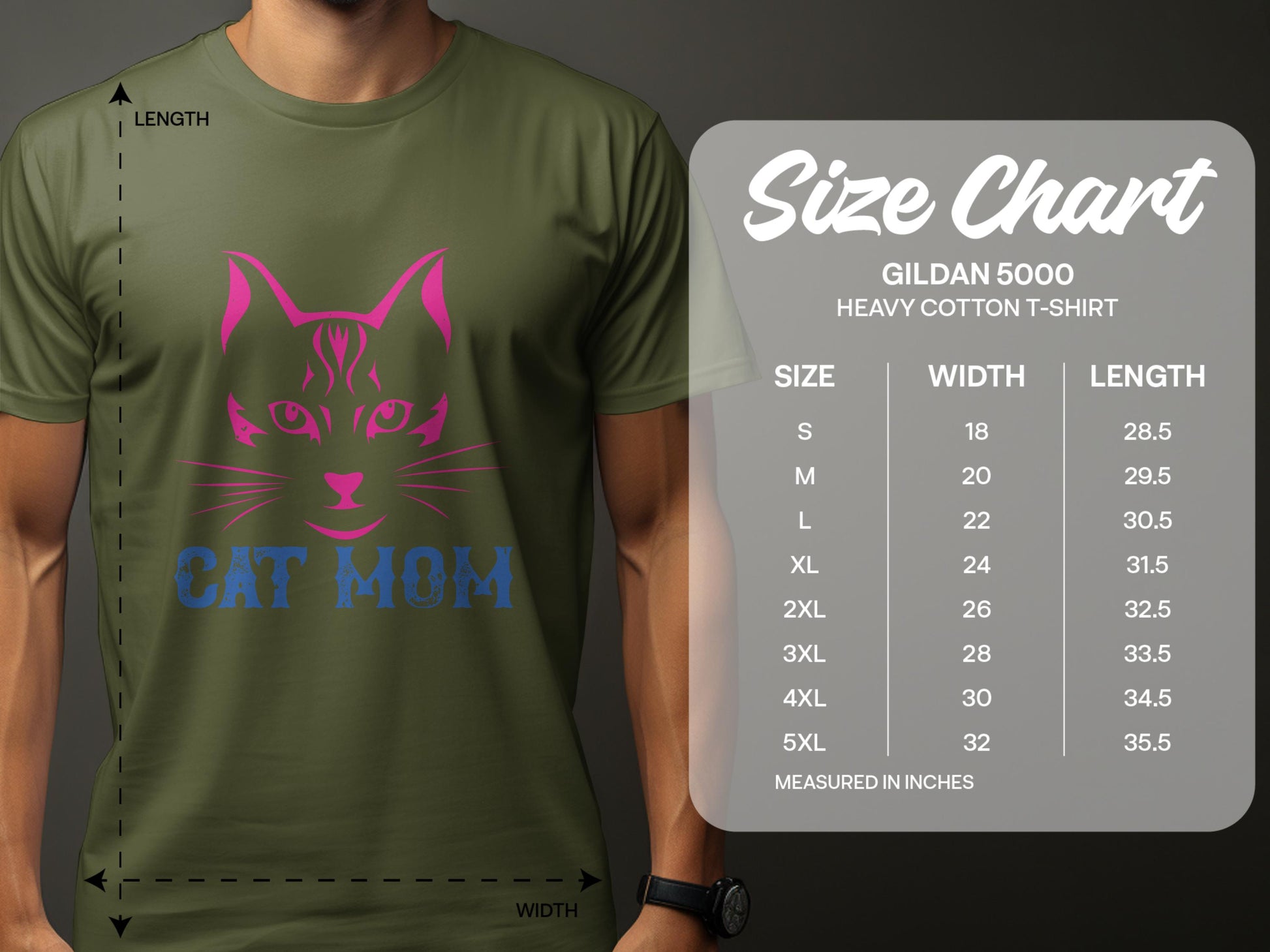 Cat Mom Graphic T-Shirt for Cat Lovers product type