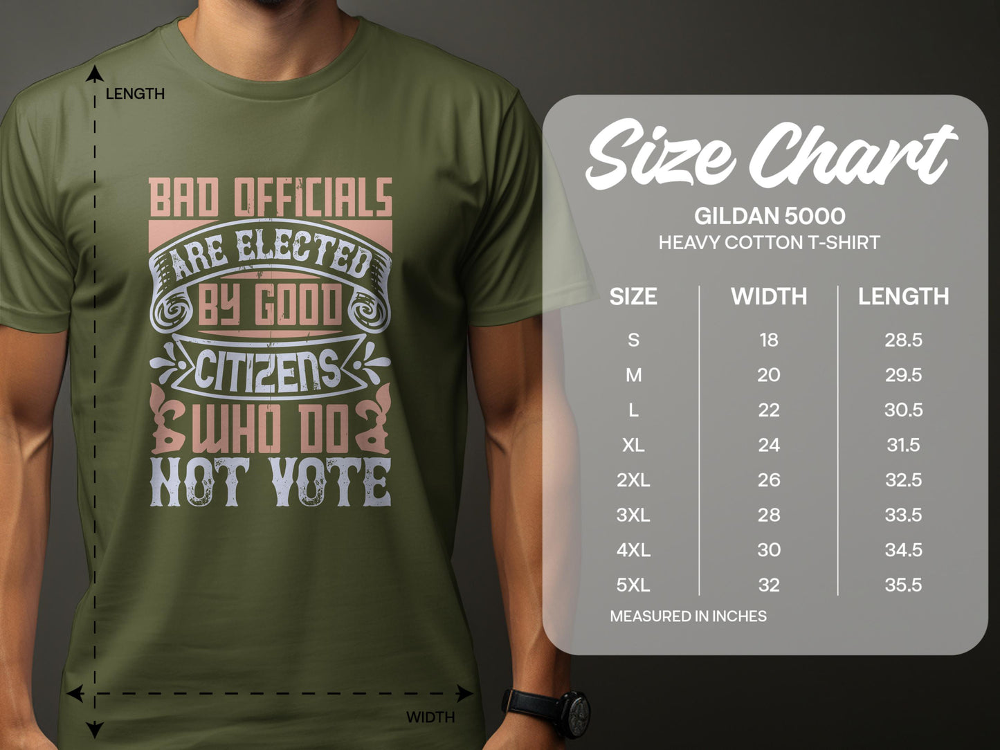 Bad Officials Are Elected By Good Citizens T-shirt product