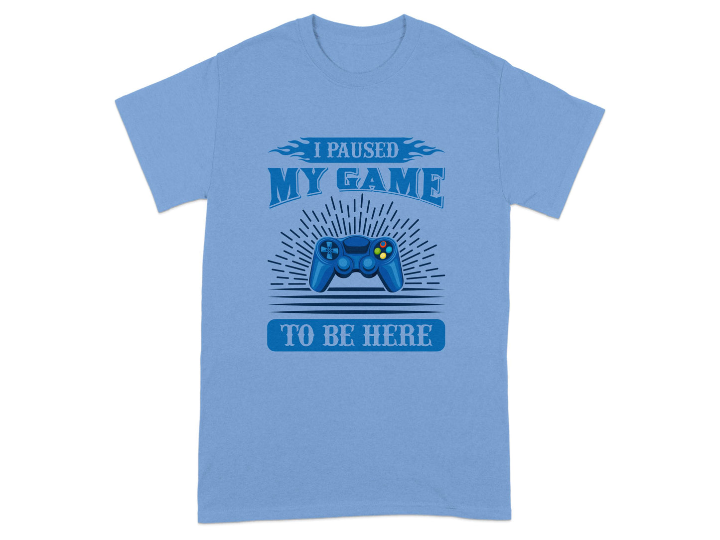 I Paused My Game To Be Here Retro Gaming Shirt product type