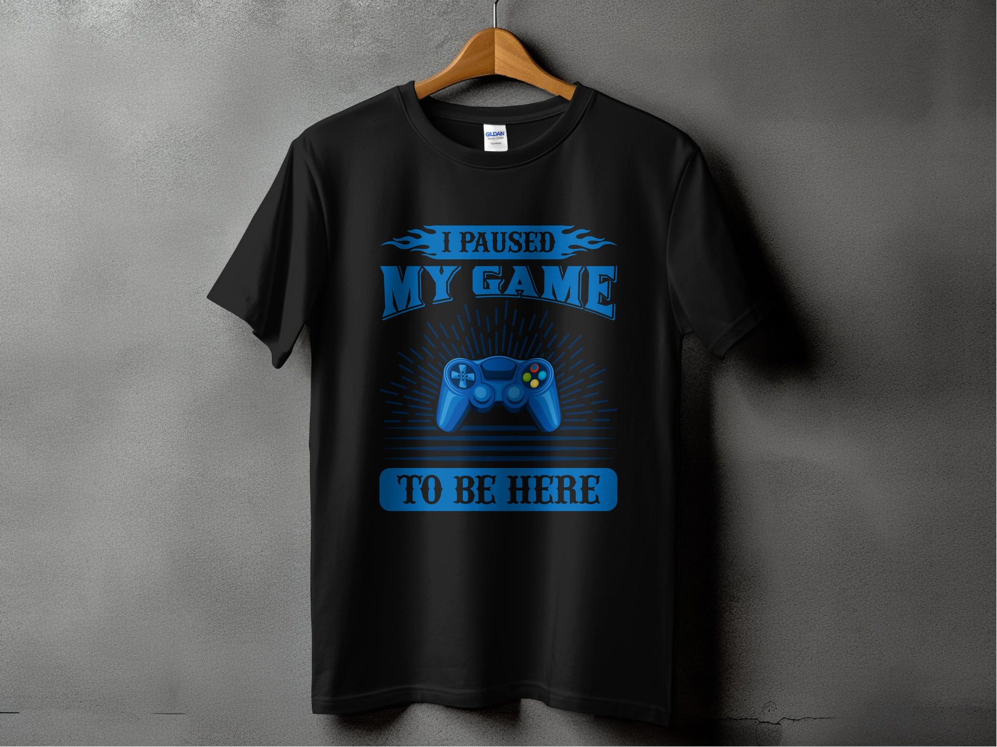 I Paused My Game To Be Here Graphic T-Shirt product type