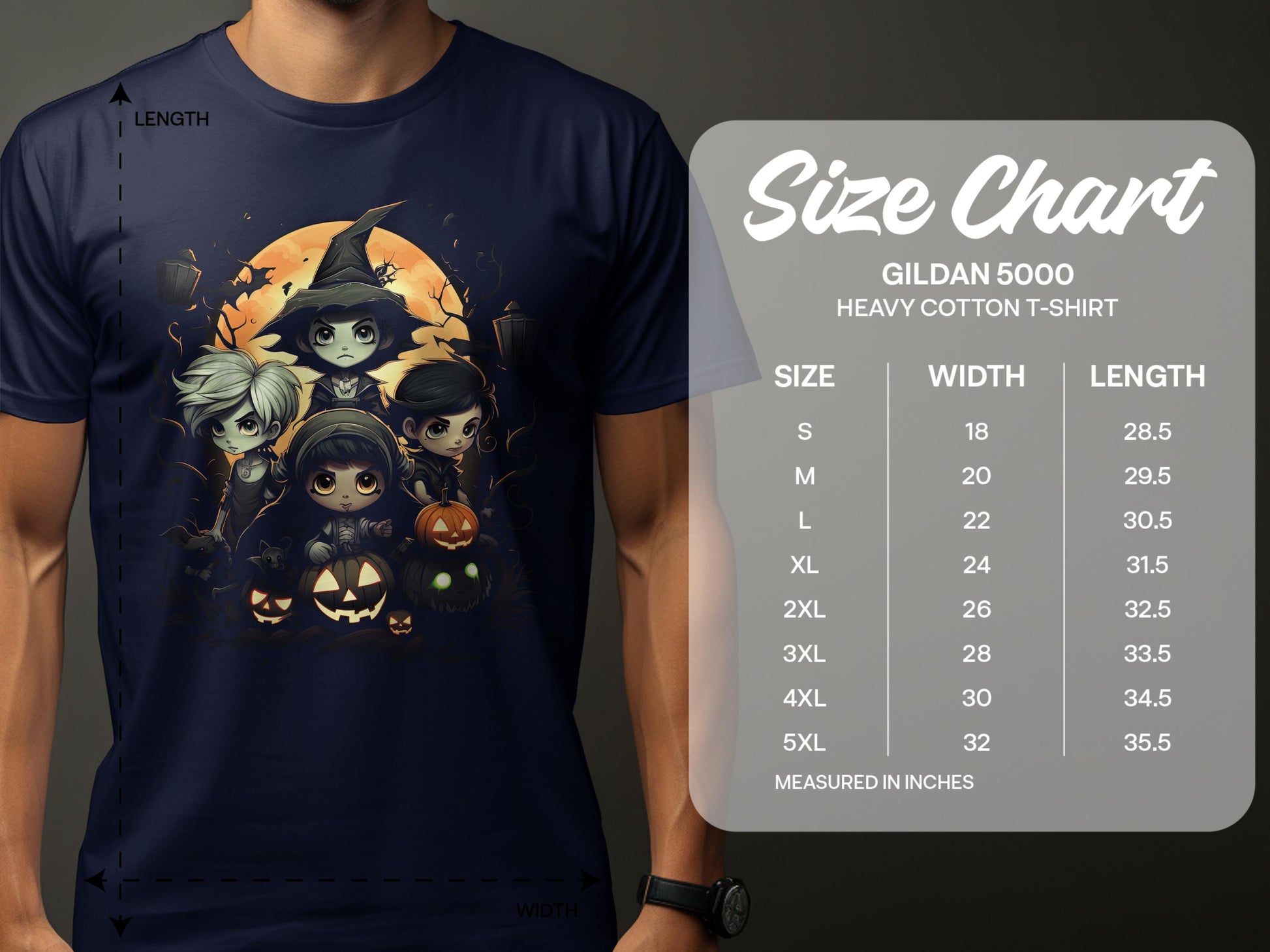 Spooky Halloween Kids Graphic T-Shirt product type