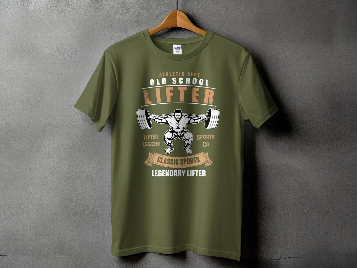 Legendary Lifter Old School Classic Sports T-shirt product
