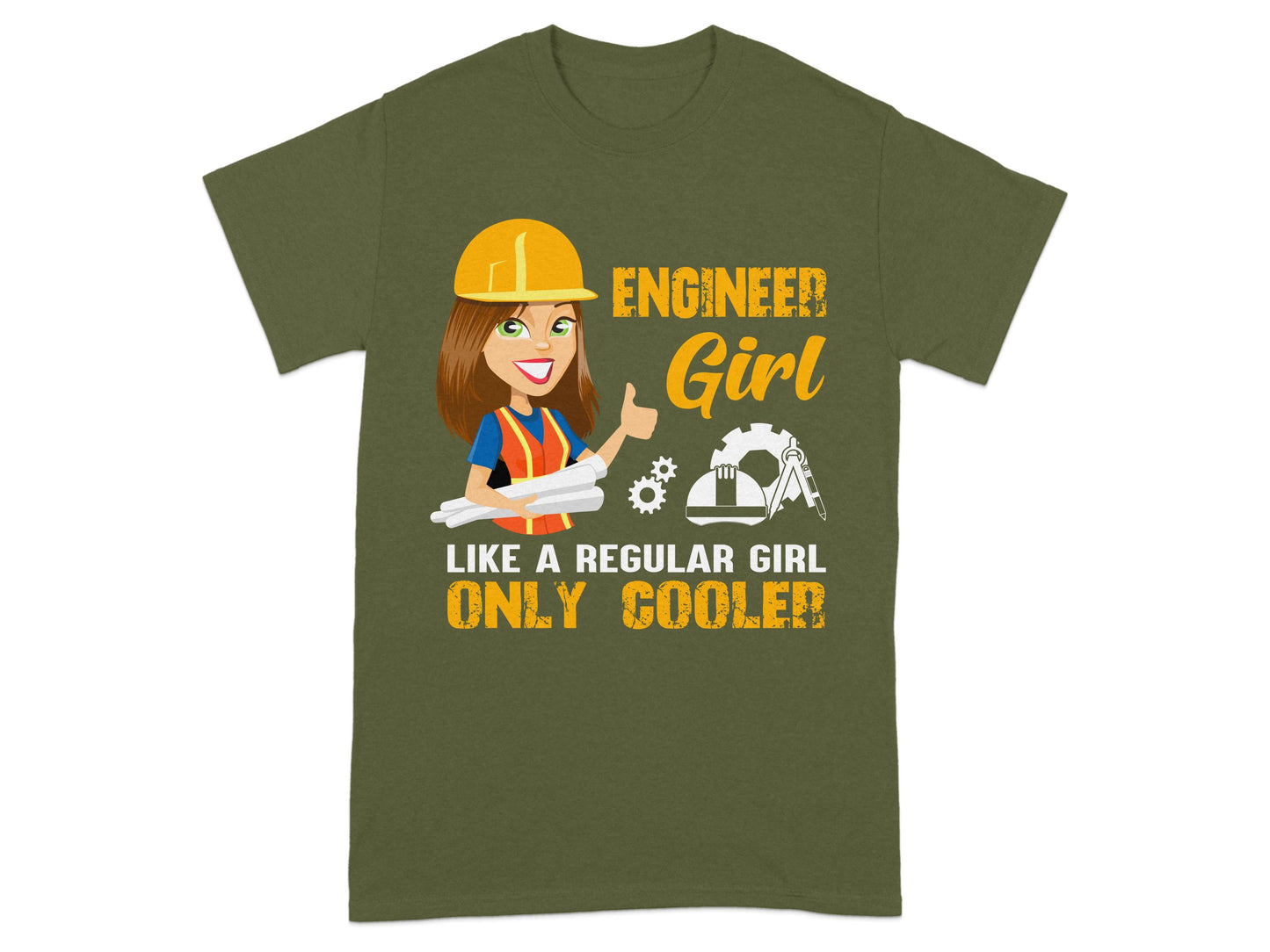 Engineer Girl Only Cooler Graphic T-Shirt product