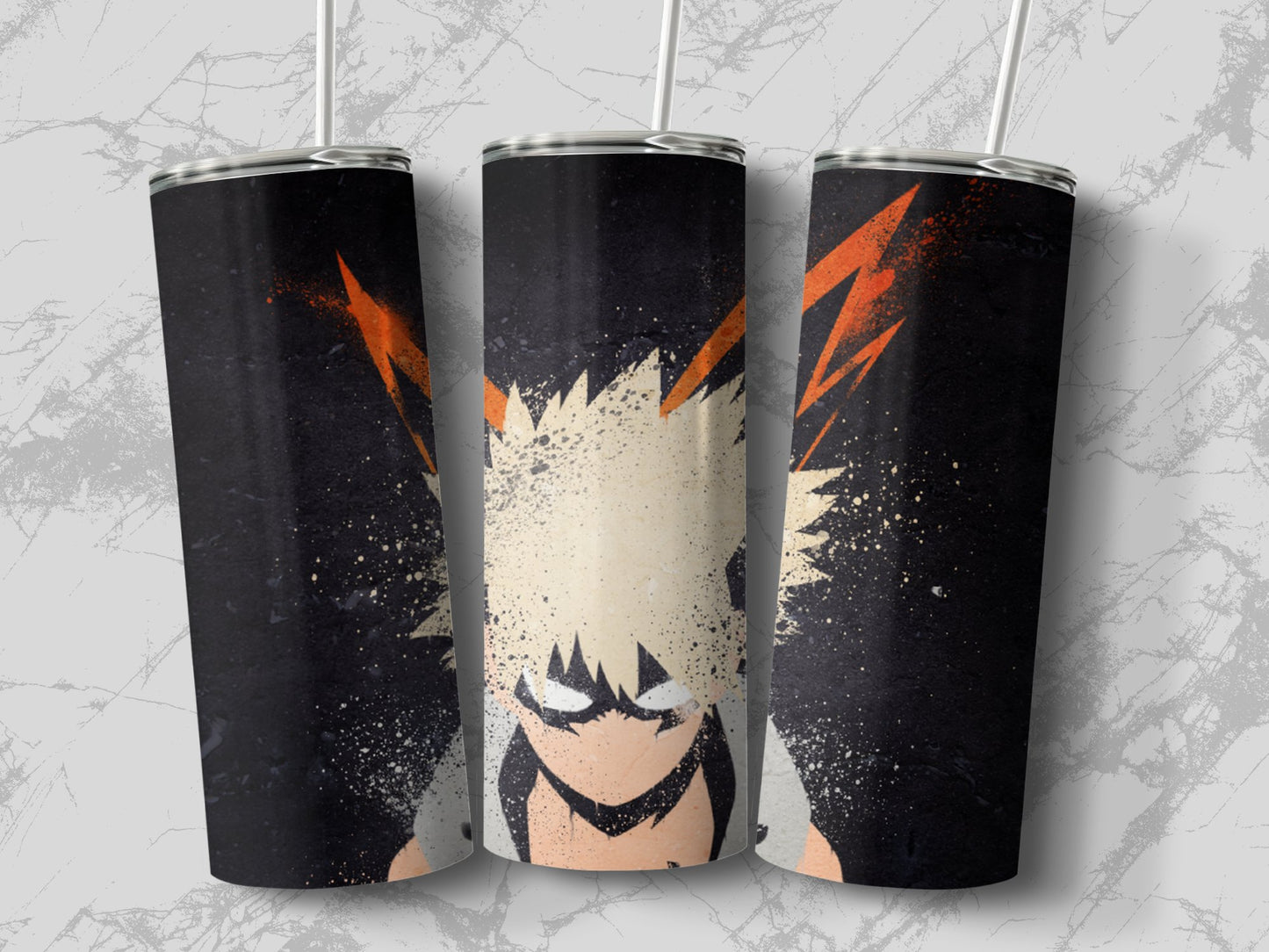Stylish Tumblers Featuring Powerful Anime Character product