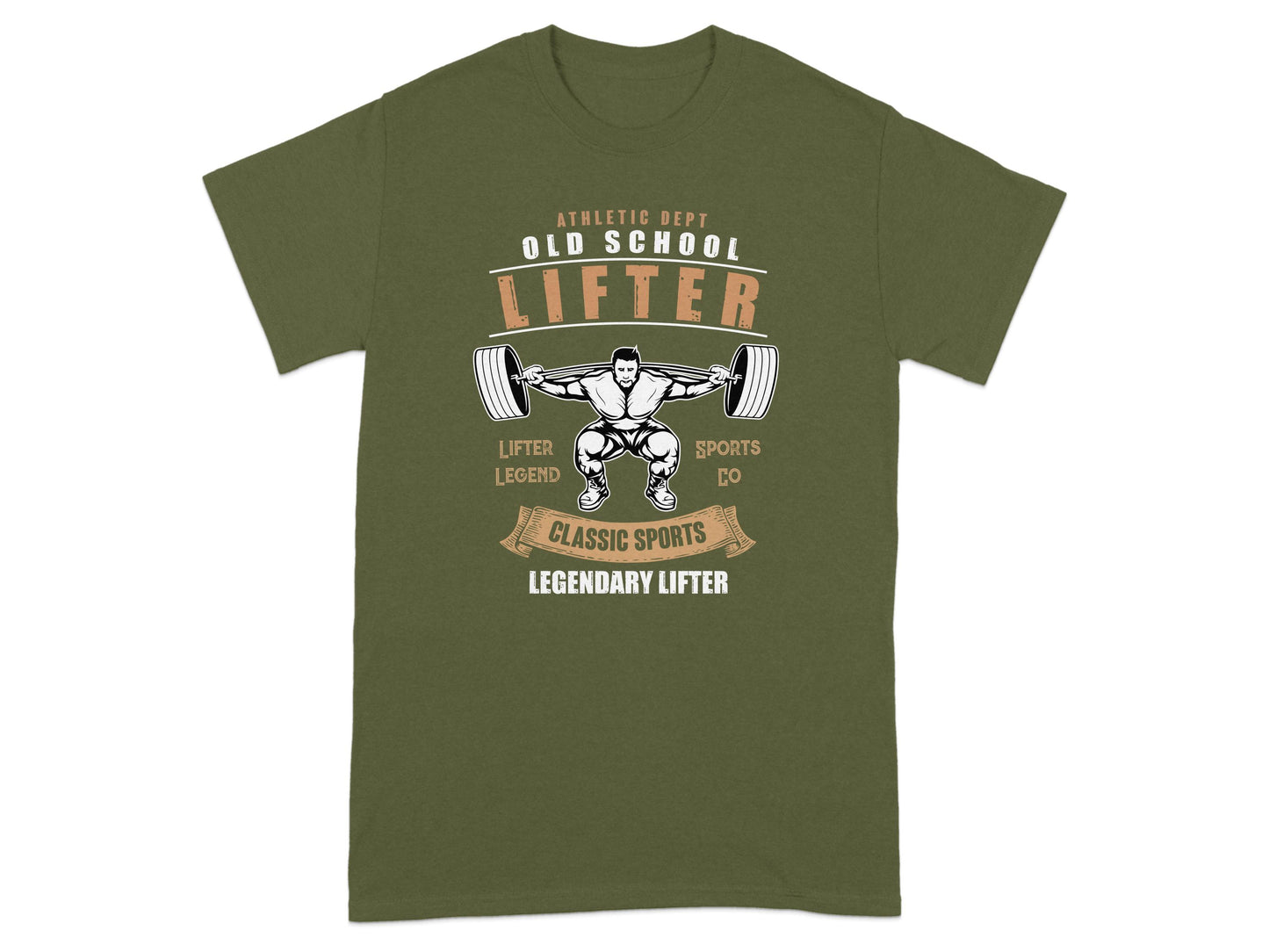 Athletic Dept Old School Legendary Lifter T-shirt product