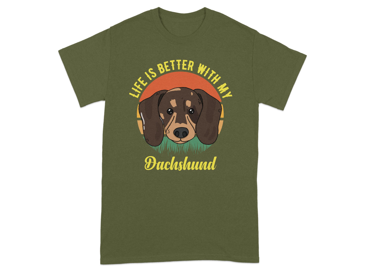Life is Better With My Dachshund T-shirt product