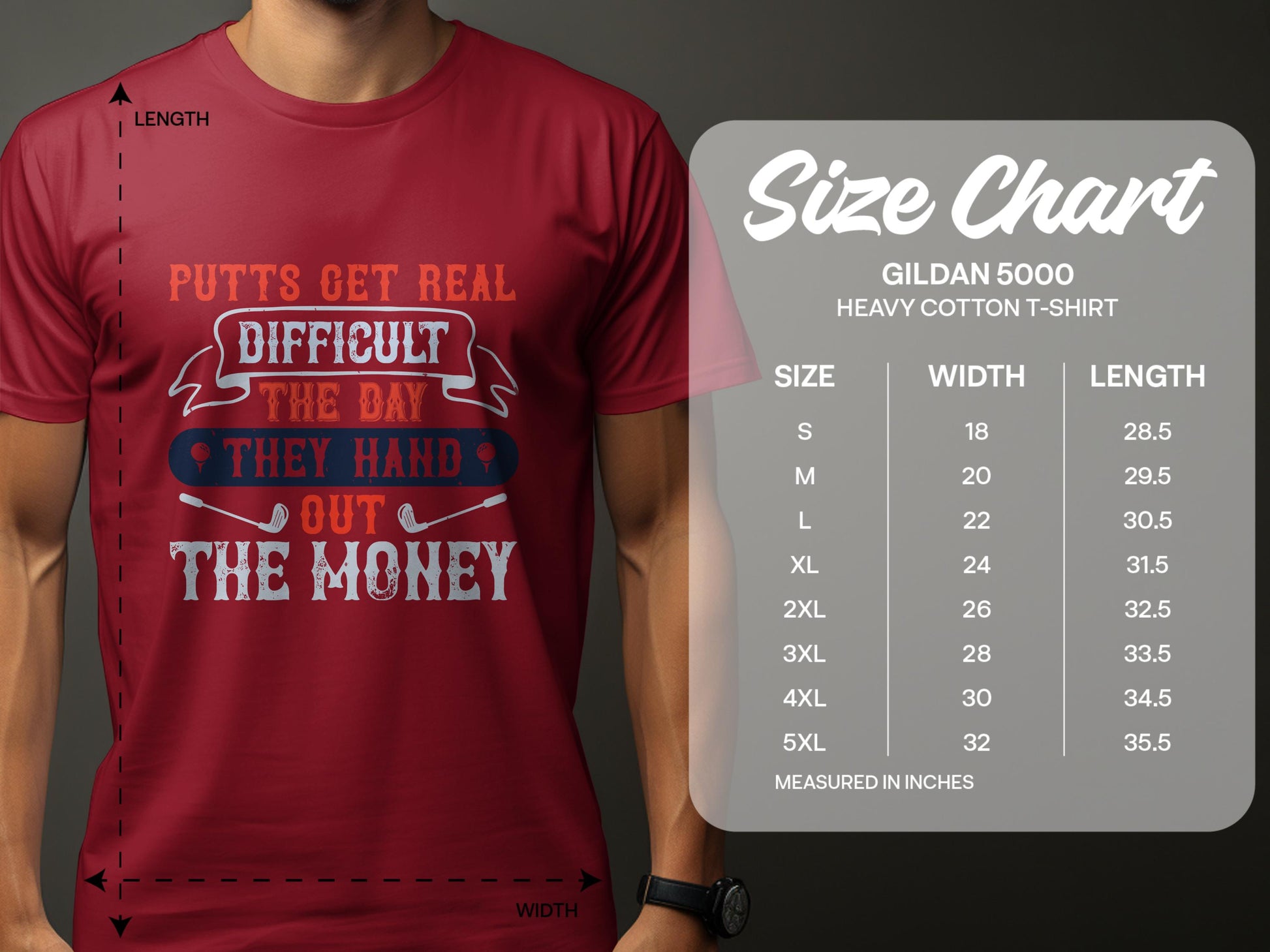 Putts Get Real Difficult The Day They Hand Out T-Shirt