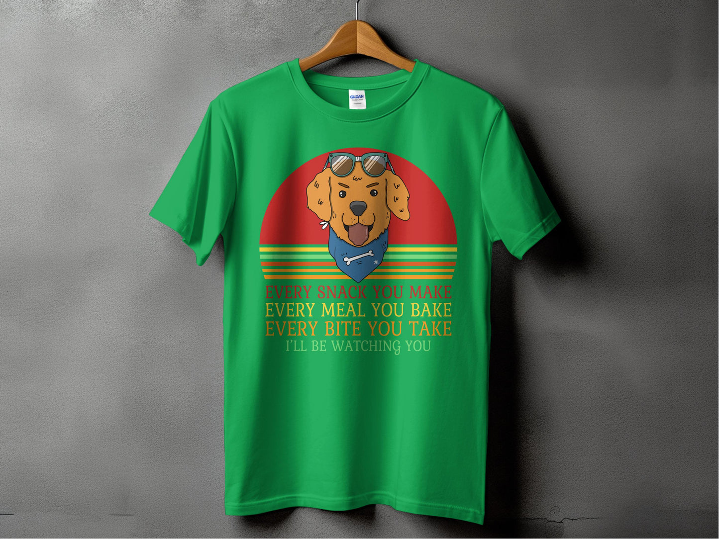 Funny Dog Watching You Every Snack Every Meal T-shirt product