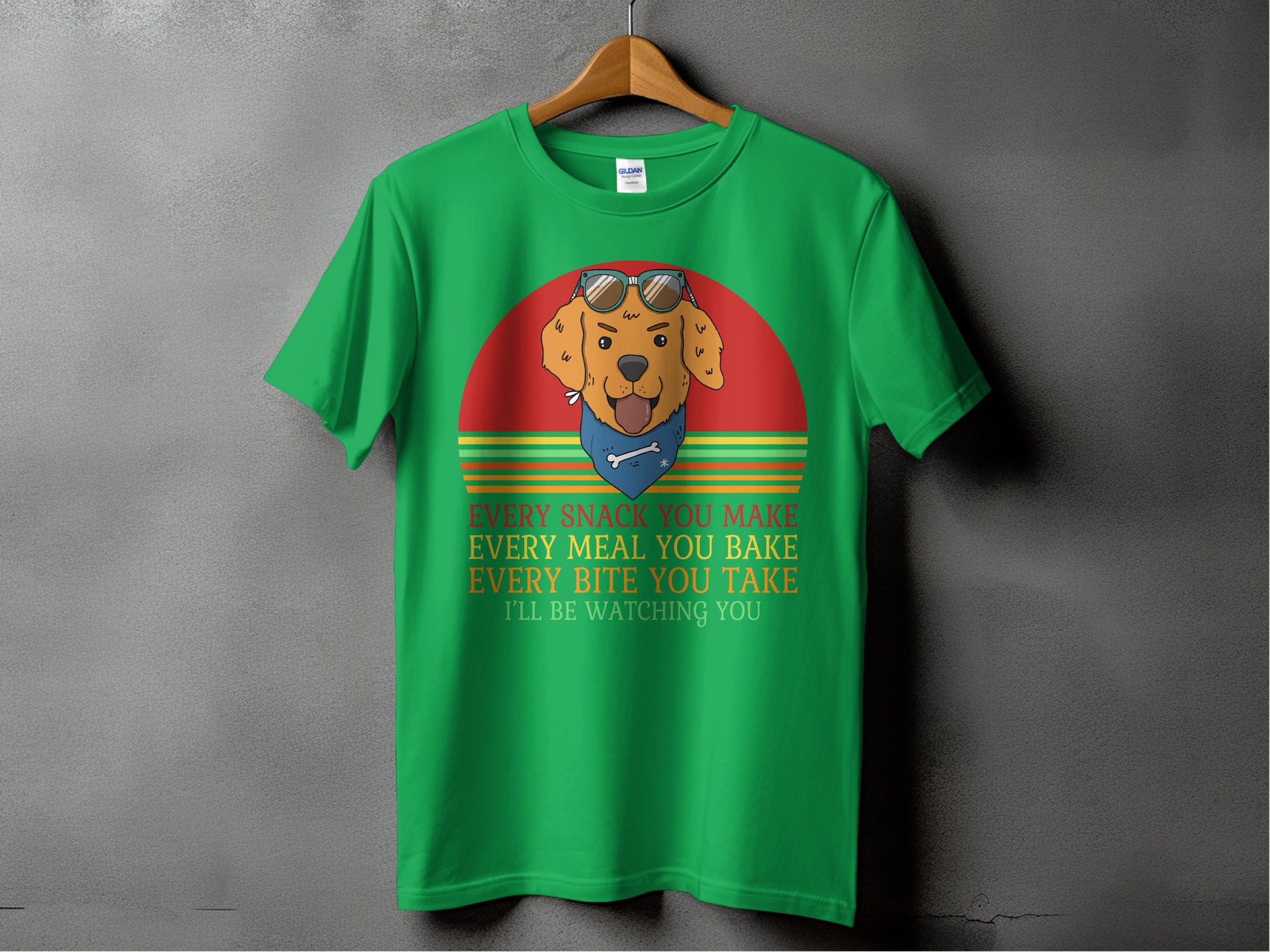 Funny Dog Watching You Every Snack Every Meal T-shirt product