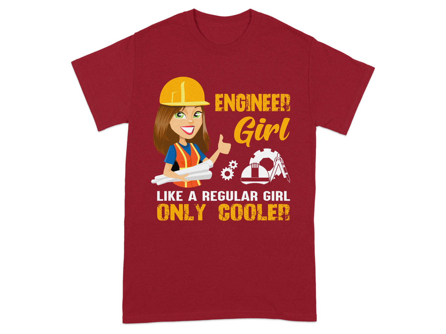 Engineer Girl Like a Regular Girl Only Cooler product type