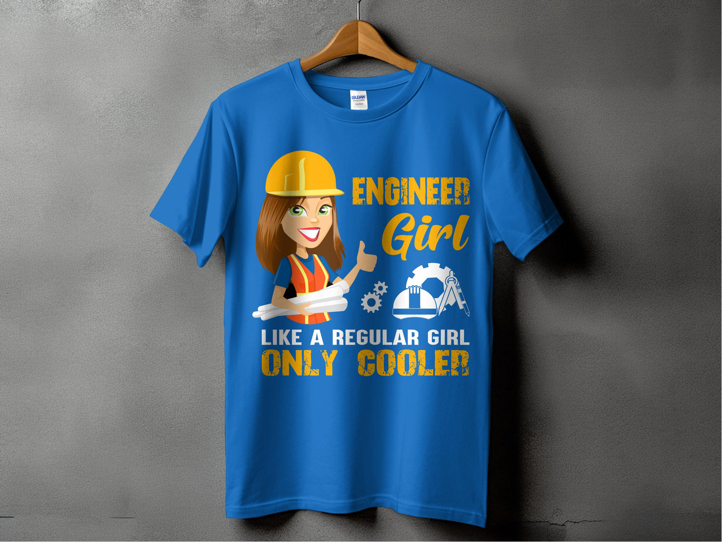 Engineer Girl Cooler Funny Graphic T-Shirt product