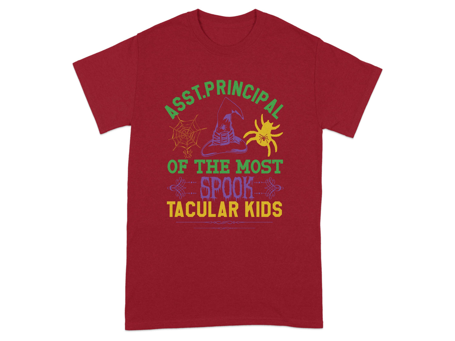 Asst Principal Spooktacular Kids Themed T-shirt product