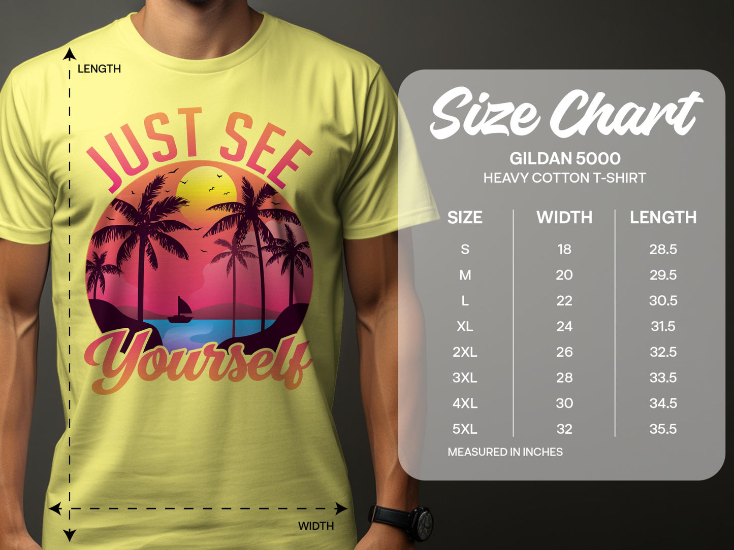 Just See Yourself Graphic Printed T-Shirt product