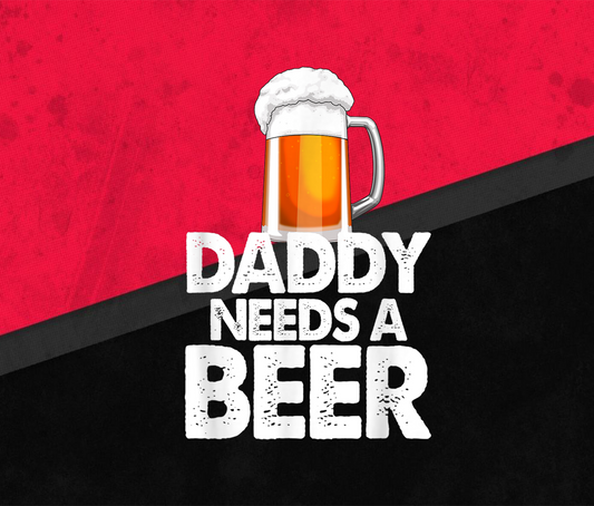 Daddy Needs A Beer Humorous Beverage Mug product