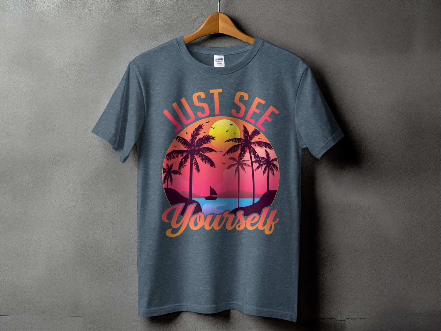 Just See Yourself Sunset Graphic Tee product type