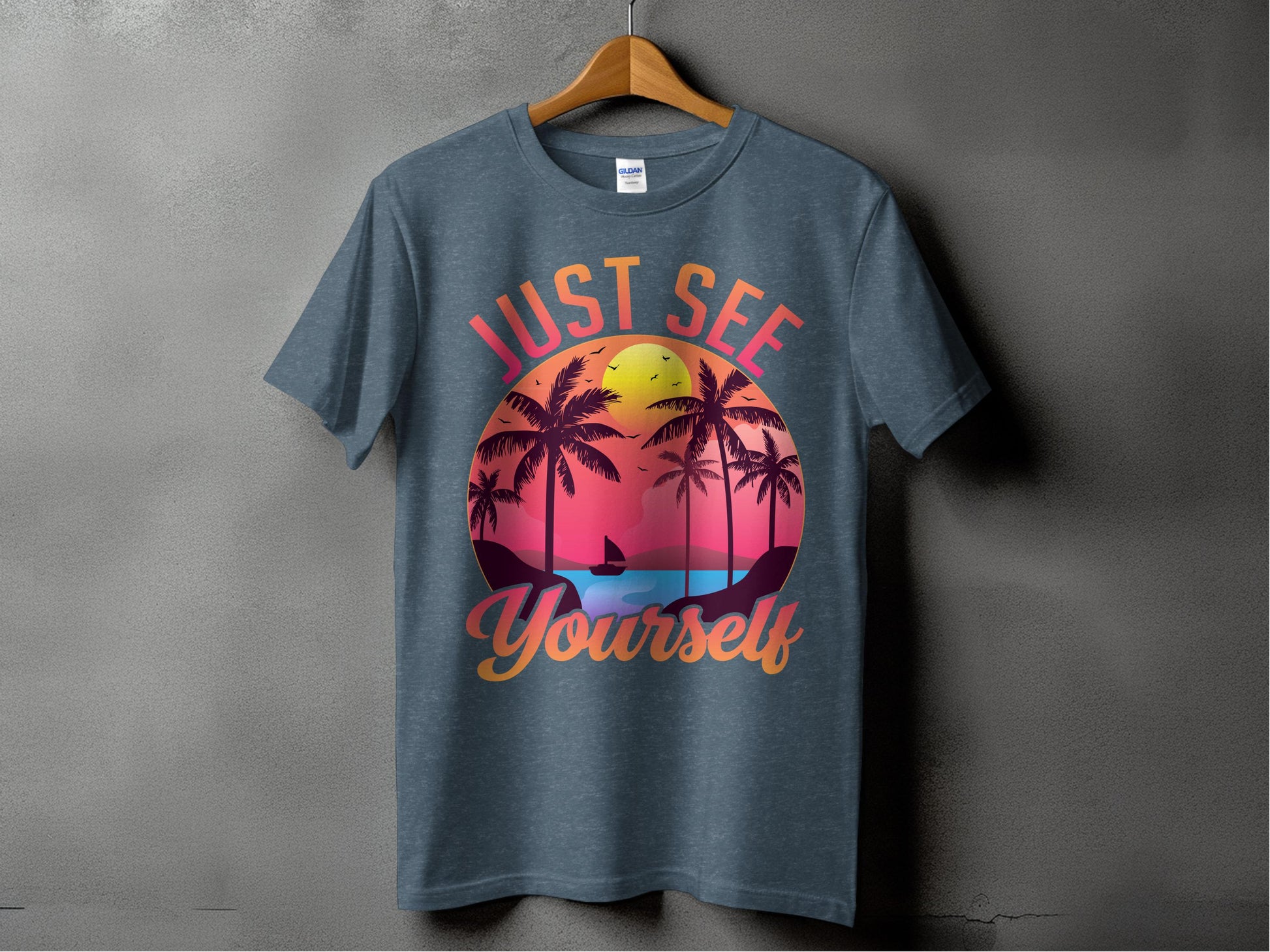 Just See Yourself Sunset Graphic Tee product type