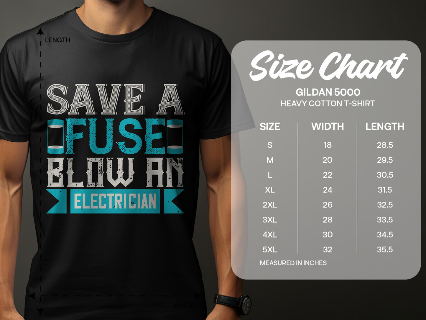 Save A Fuse Blow An Electrician T-shirt product