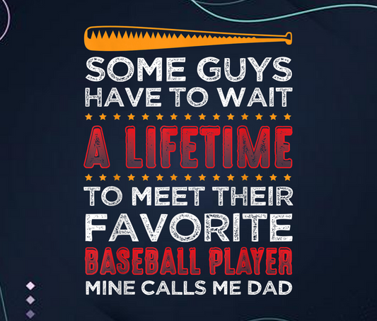 Some Guys Wait to Meet Favorite Baseball Player product