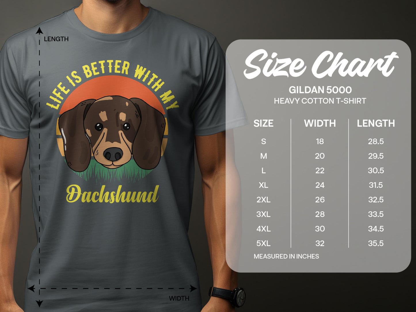 Life Is Better With My Dachshund T-Shirt product