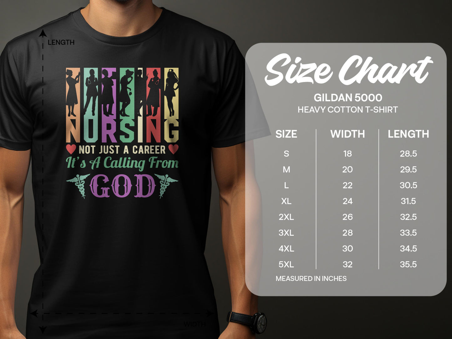 Nursing Not Just A Career It's A Calling From God T-Shirt