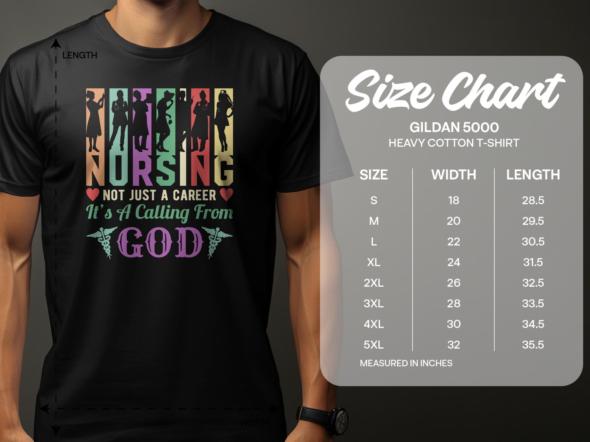 Nursing Not Just A Career It's A Calling From God T-Shirt