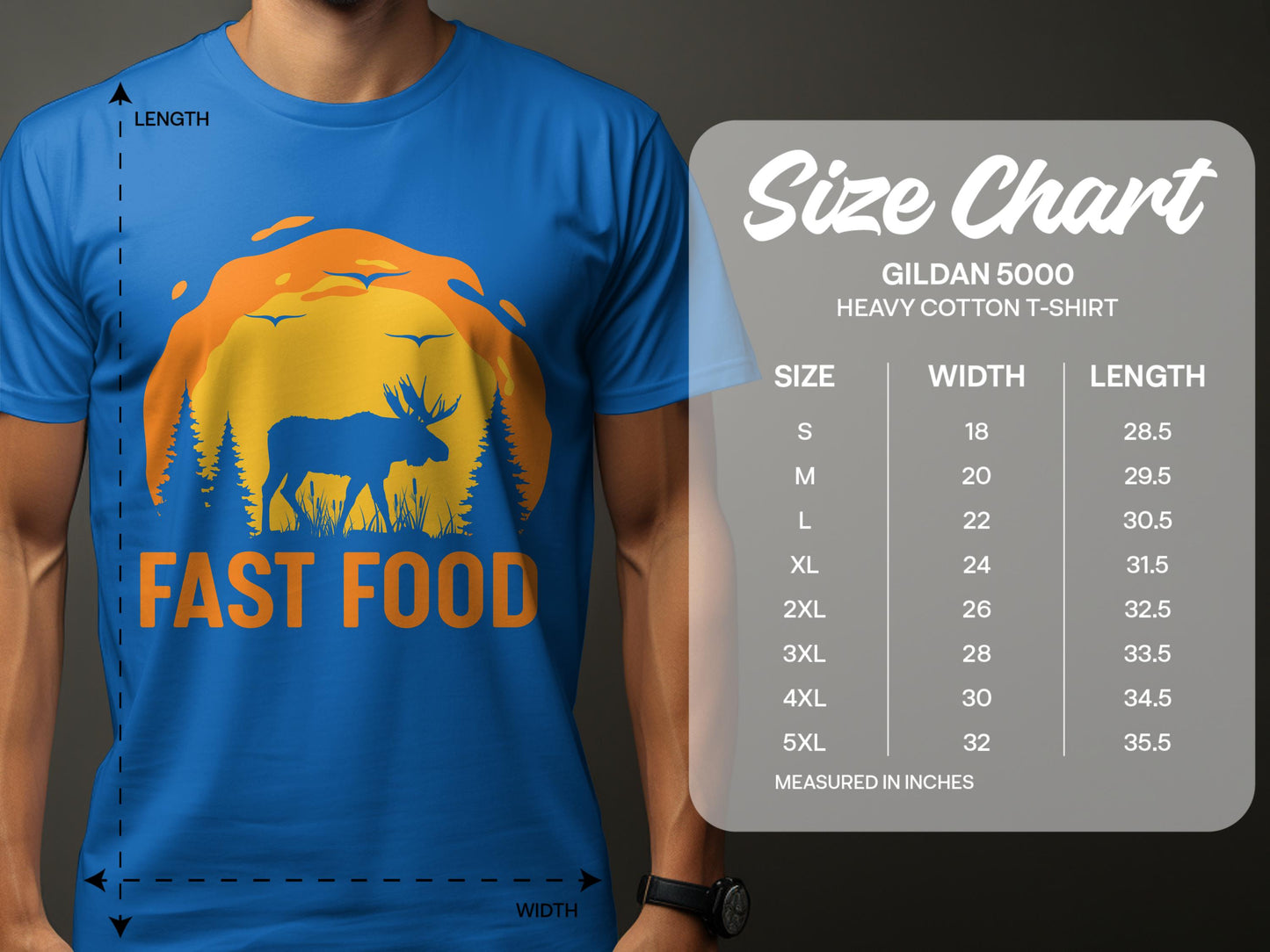 Fast Food Graphic T-Shirt product type