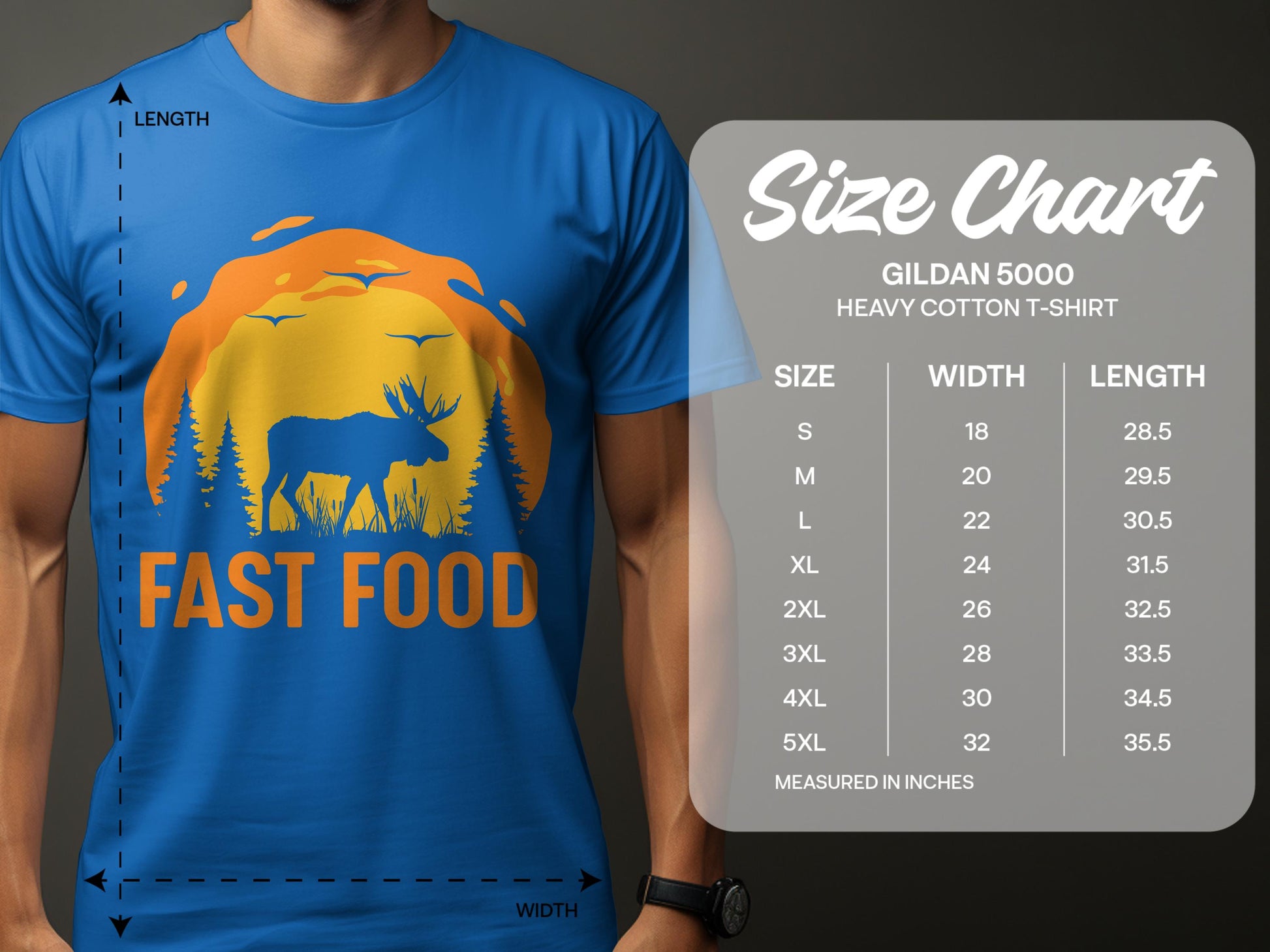 Fast Food Graphic T-Shirt product type