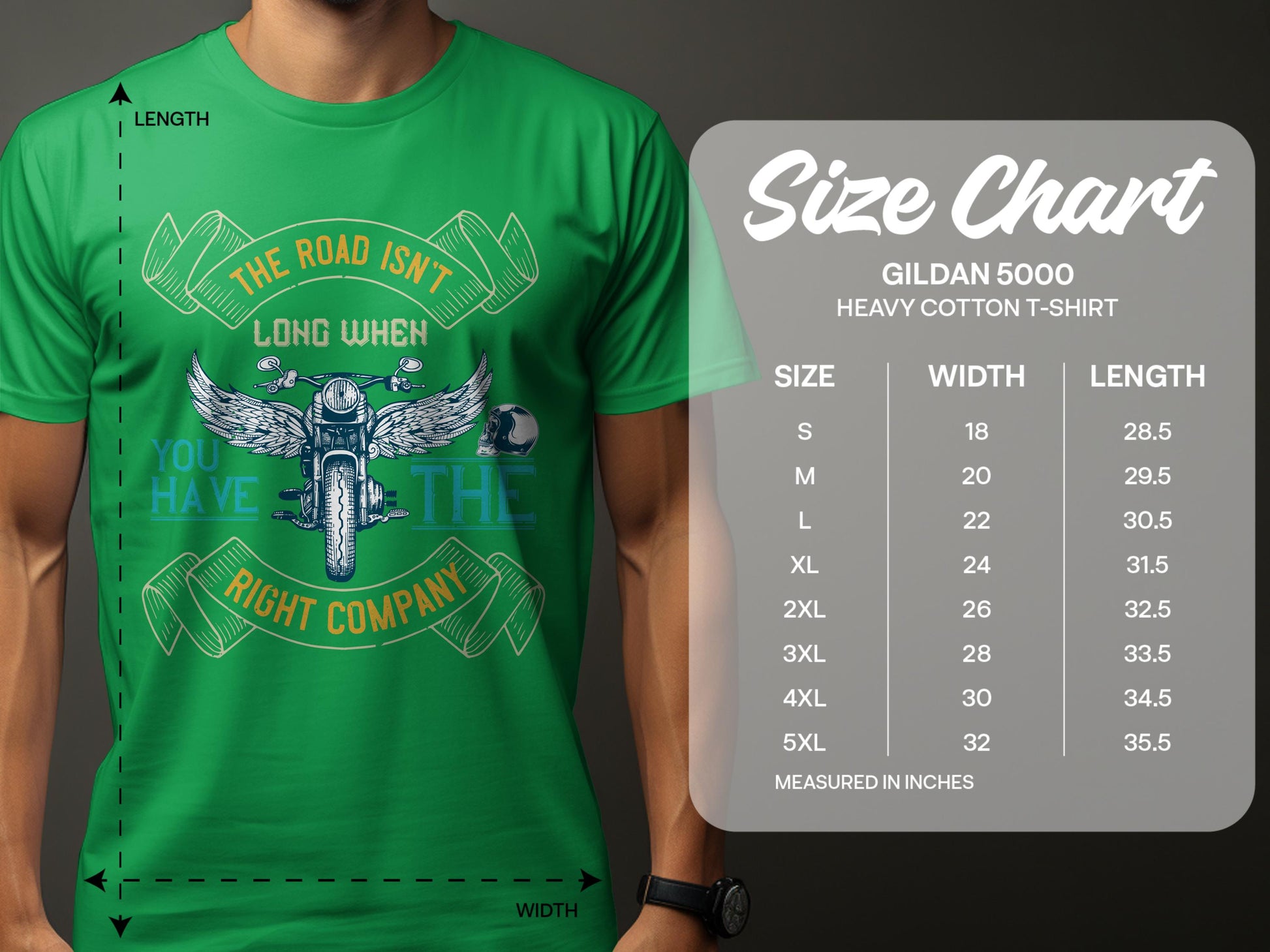 The Road Isn't Long When You Have The Right Company T-Shirt