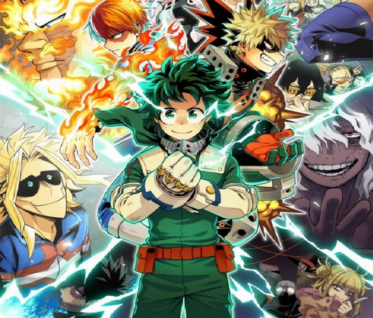 My Hero Academia Colorful Vibrant Poster product