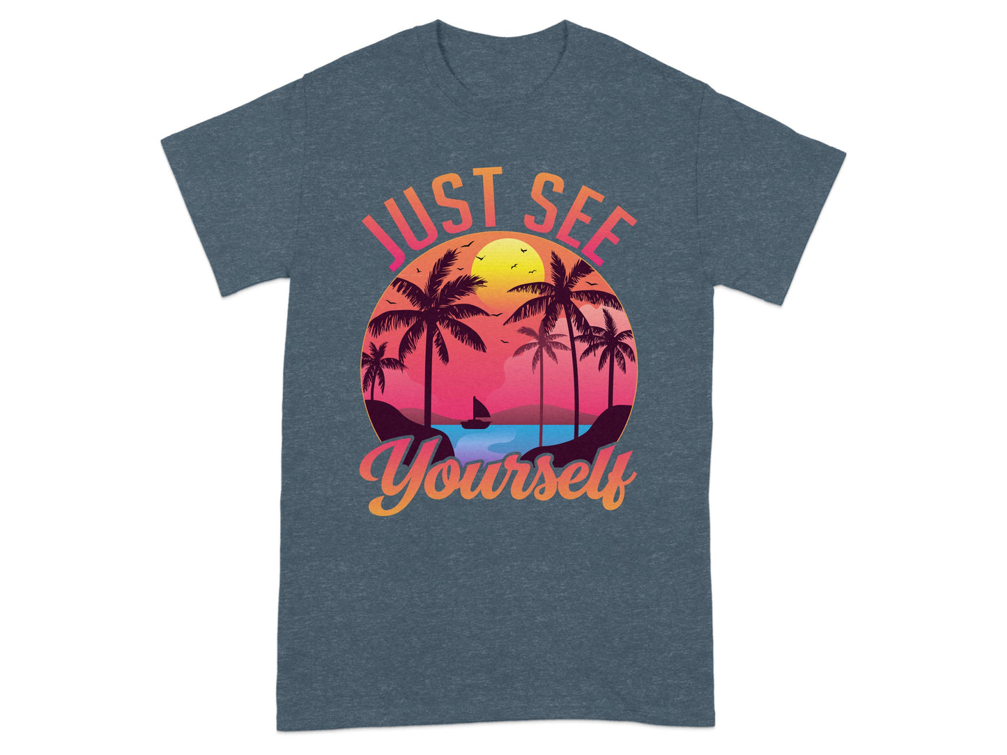 Just See Yourself Sunset T-Shirt product