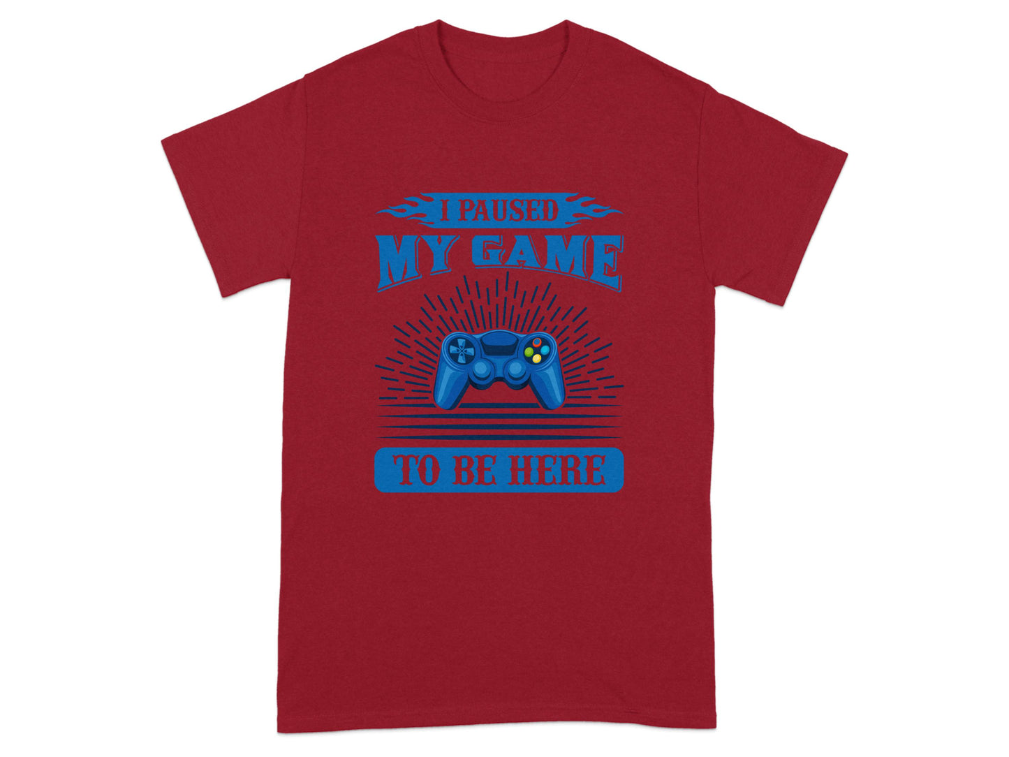 I Paused My Game To Be Here Graphic T-Shirt product type