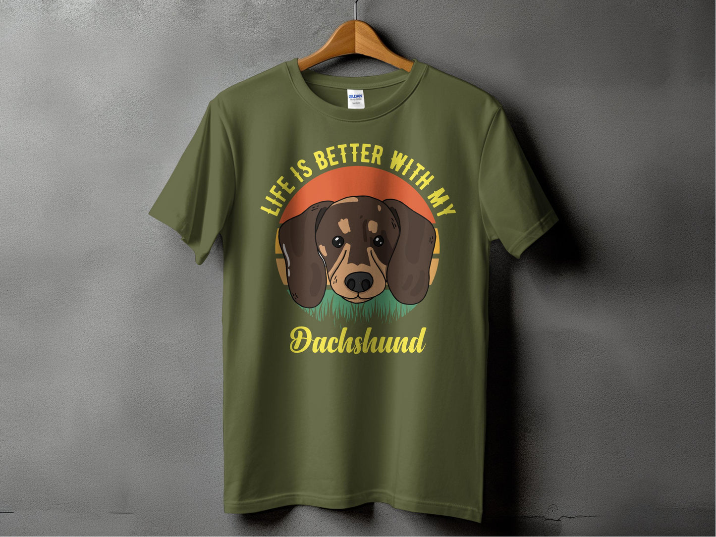 Life is Better with My Dachshund T-Shirt product