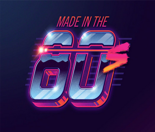Retro Made in the 80s Themed Graphic product