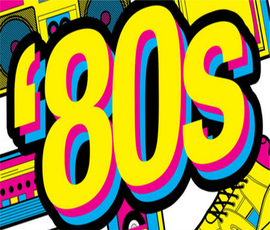 Vibrant Retro 80s Inspired Graphic Design product type