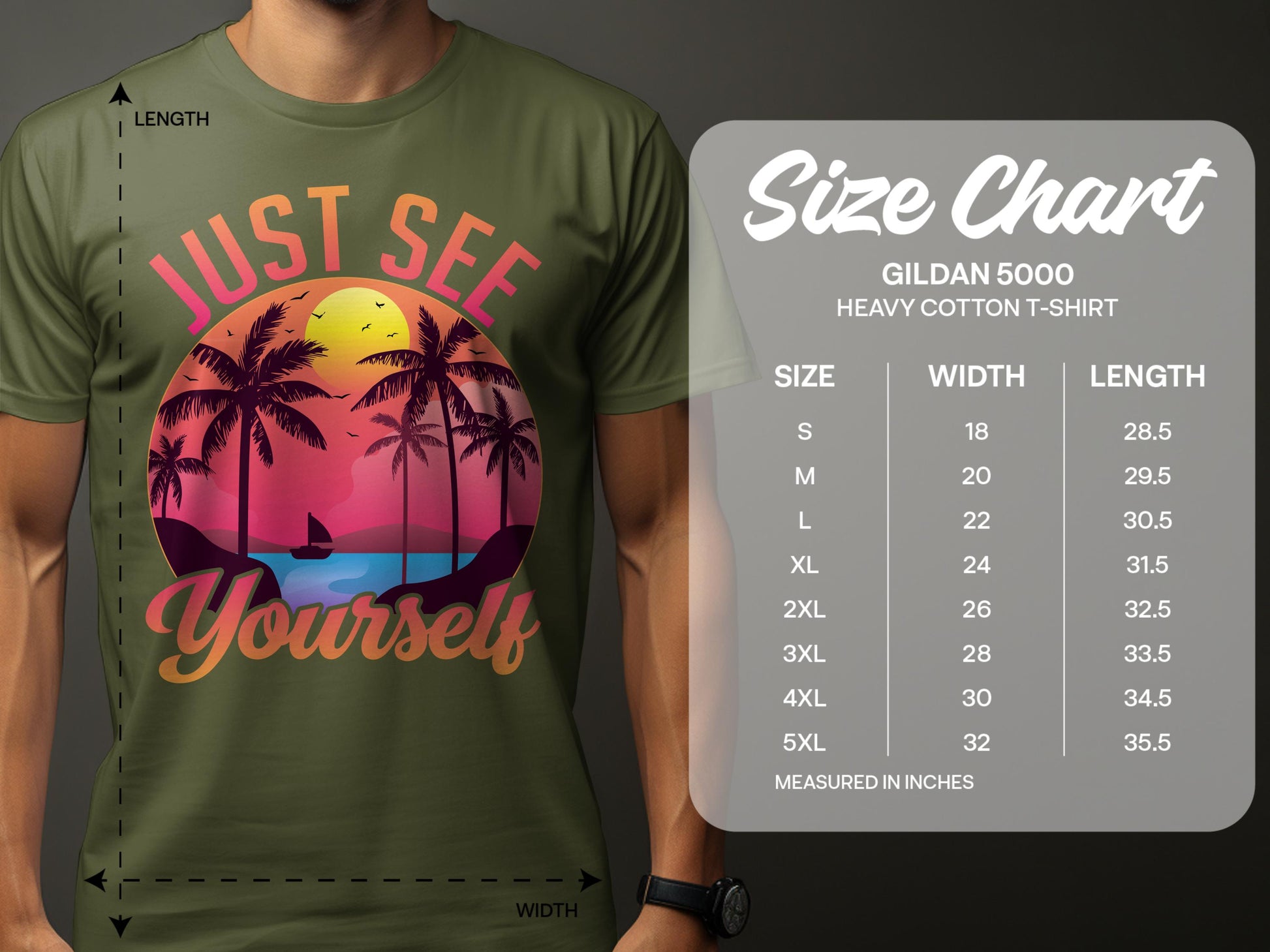 Just See Yourself Graphic T-Shirt product type