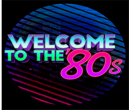 Welcome to the 80s Retro Design Decor product