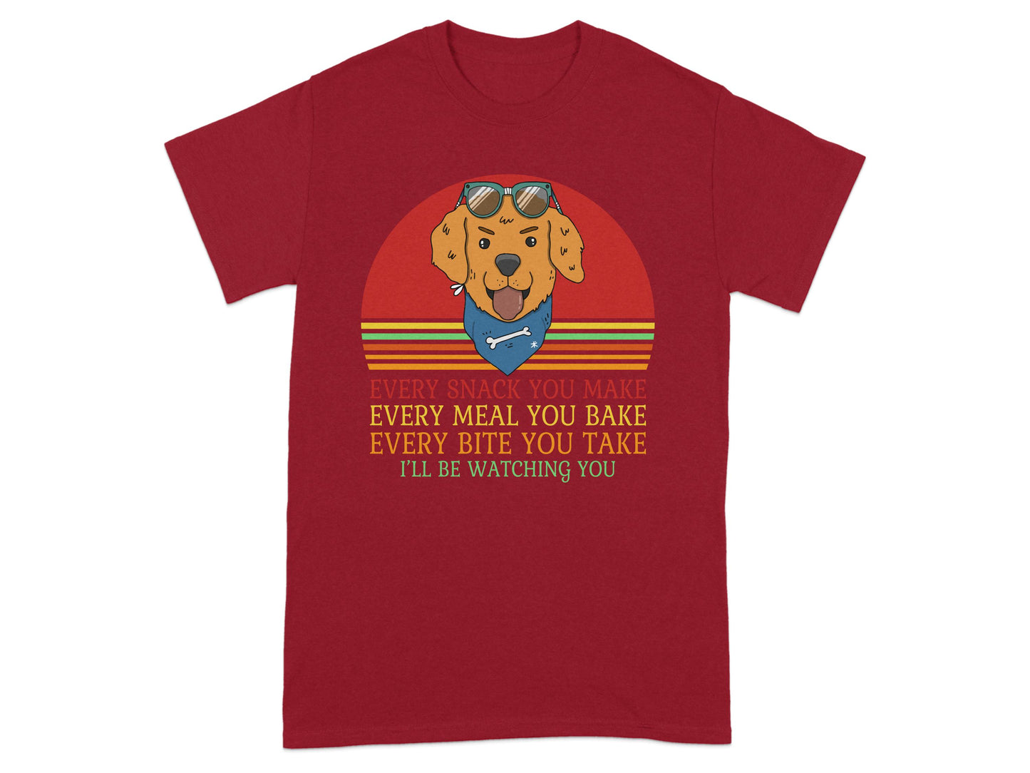 Funny Dog Lover I'll Be Watching You T-Shirt product