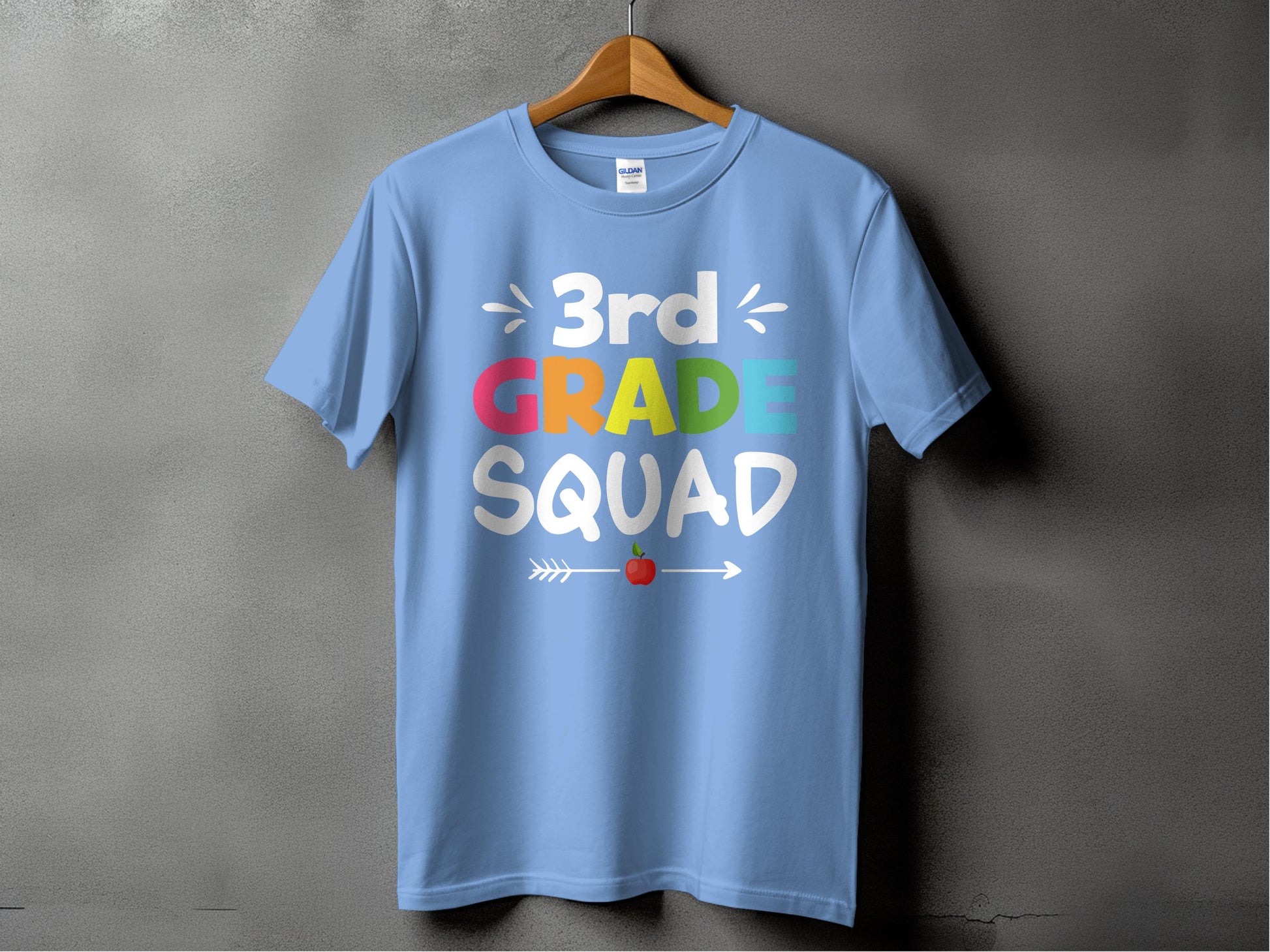 3rd Grade Squad Colorful Back to School T-Shirt product